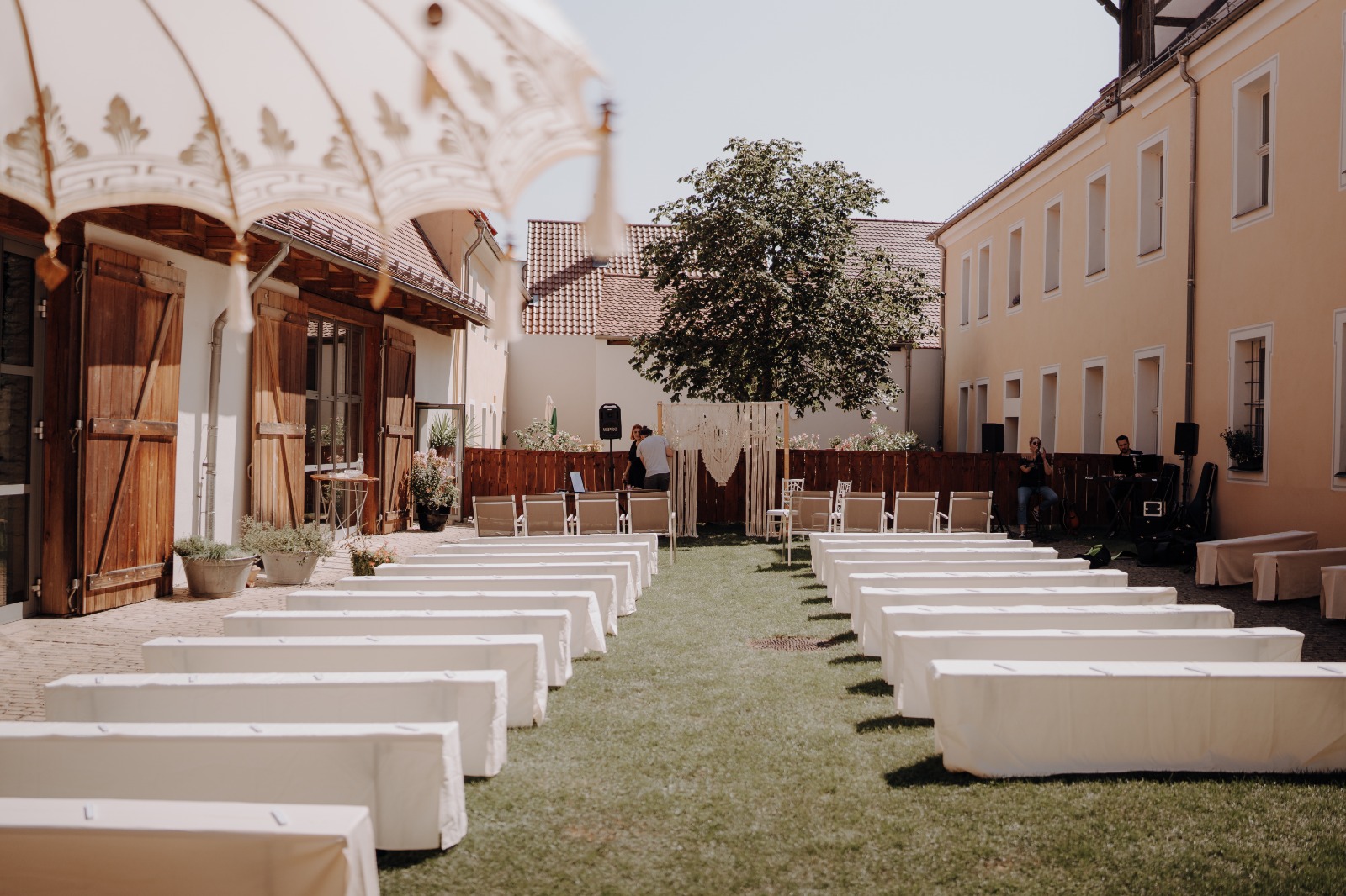 Hochzeit: Spitalstadl Freystadt