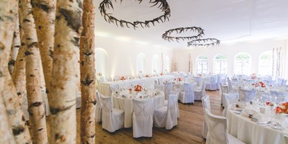 Hochzeit - Art der Location: privates Anwesen - Mondsee - Unser großer Saal  - Ansitz Wartenfels