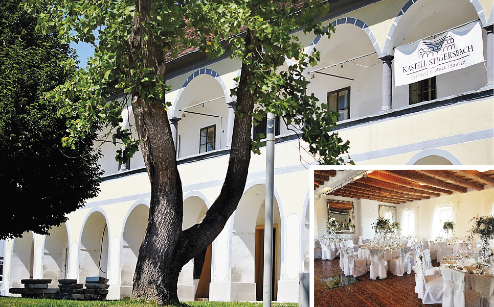 Lieu du mariage - Sagen Sie “Ja” im und zum Kastell Stegersbach. Feiern Sie Ihre standesamtliche Trauung oder auch Ihre Hochzeitsfeier im malerischen Ambiente unseres Renaissance-Schlosses. Wir arrangieren Ihr Fest so, dass es zu einem Ihrer schönsten Tage wird. - Kastell Stegersbach