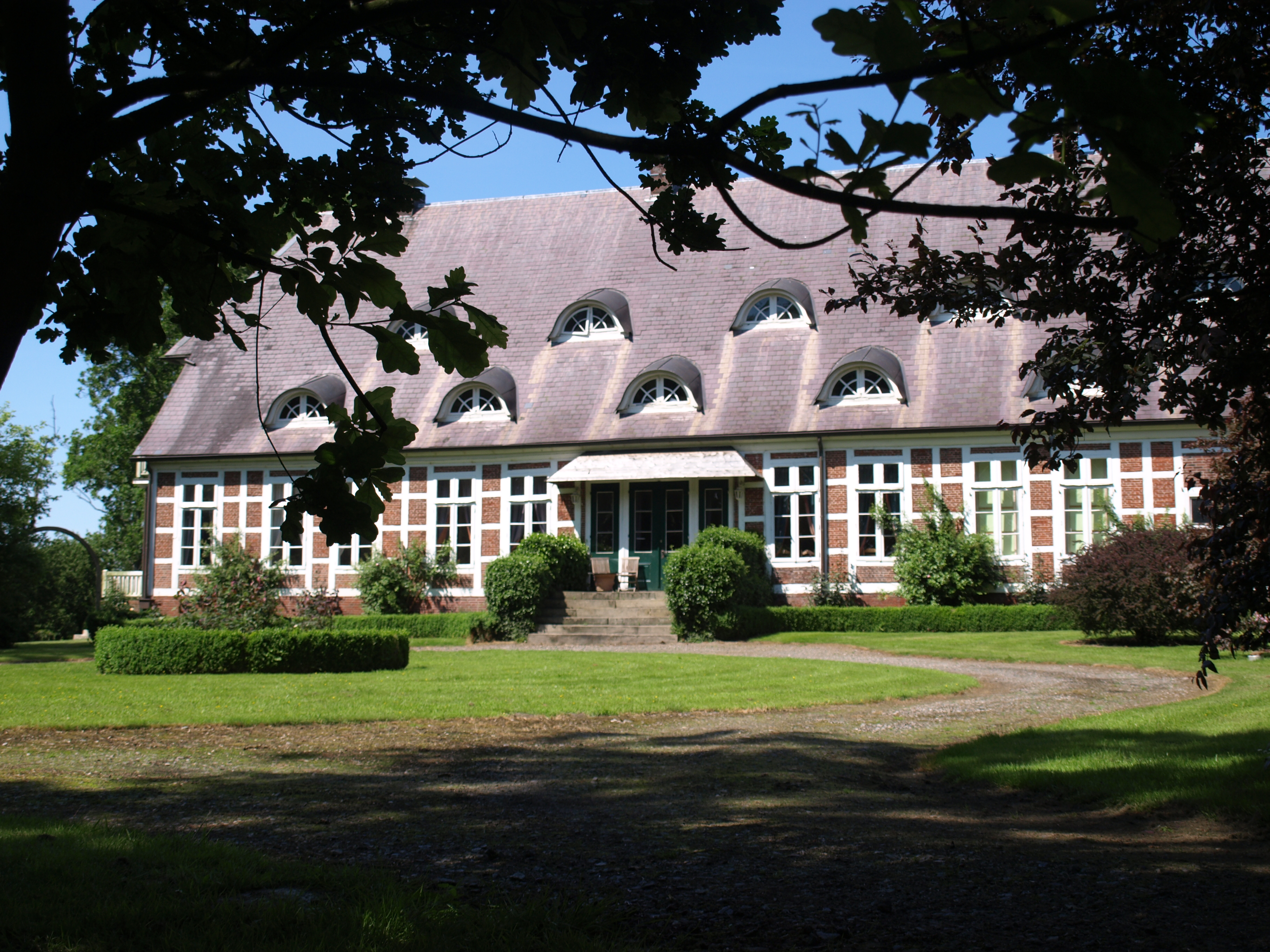 Hochzeitslocation - Front Gutshaus - Gut Eggerkamp