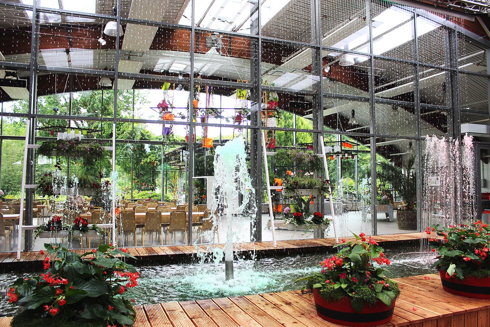 Trouwlocatie - "Blumenreich" Blumenhalle & Gartenpark