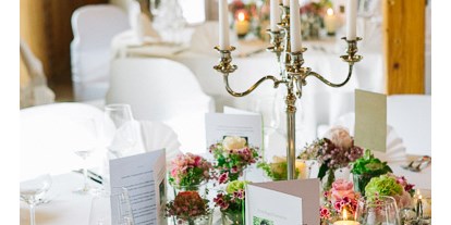 Hochzeit - Geeignet für: Private Feier (Taufe, Erstkommunion,...) - Achleiten (Schardenberg) - Hochzeit 20.06.2015
Tischgedeck - Gasthof Wösner
