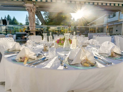 Wedding - Geeignet für: Vernissage oder Empfang - Gnadenwald - Tisch Wintergarten - Alpenhotel Speckbacher Hof
