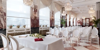 Wedding - Umgebung: in einer Stadt - Großengersdorf - Marmorsaal - Hotel Sacher Wien
