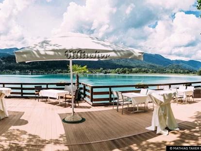Nozze - Bled - Romantischer Augenblick an der Bootsanlegestelle - Inselhotel Faakersee - Inselhotel Faakersee