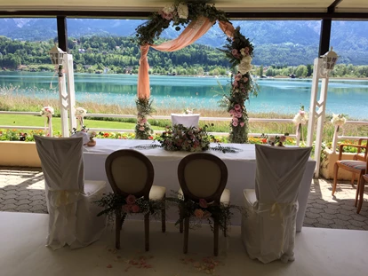 Hochzeit - Hochzeitsessen: 3-Gänge Hochzeitsmenü - Strau - Inselhotel Faakersee