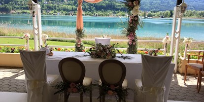 Hochzeit - interne Bewirtung - Region Villach - Inselhotel Faakersee