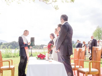 Hochzeit - Geeignet für: Private Feier (Taufe, Erstkommunion,...) - Laiplach - Trauung unter freiem Himmer - Inselhotel Faakersee - Inselhotel Faakersee