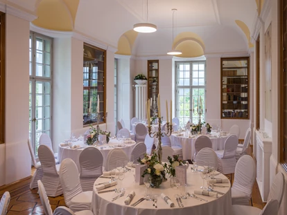 Hochzeit - Art der Location: Schloss - Wöhr - Bibliothek I - Villa Toscana/Toscana Congress Gmunden