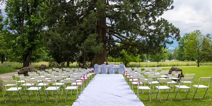 Hochzeit - Umgebung: im Park - Nußdorf am Attersee - ...bei uns traut man sich im Freien I - Villa Toscana/Toscana Congress Gmunden