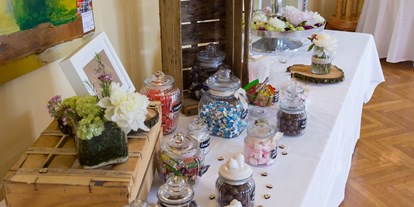 Hochzeit - Trauung im Freien - Steinbach am Attersee - Candy-Bar...Lust auf Süßes? - Villa Toscana/Toscana Congress Gmunden