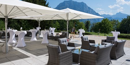 Hochzeit - Umgebung: am See - Österreich - Terrasse mit "Weitblick" - Villa Toscana/Toscana Congress Gmunden
