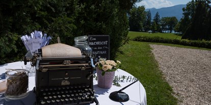 Hochzeit - Salzkammergut - ...Dekoidee II - Villa Toscana/Toscana Congress Gmunden