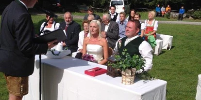 Wedding - Umgebung: am See - Löbenau - Heiraten auf der Unterhofalm in Filzmoos. - Unterhofalm