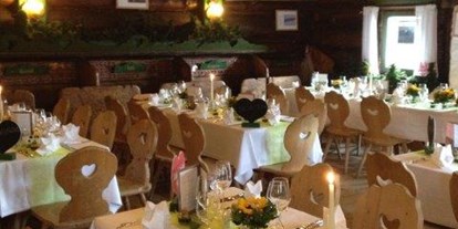 Hochzeit - Art der Location: Restaurant - Pongau - Heiraten auf der Unterhofalm in Filzmoos. - Unterhofalm