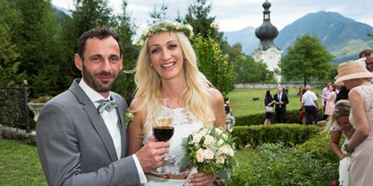 Hochzeit - Trauung im Freien - Mauthbrücken - Eine Gartenhochzeit im Sommer 2018. - Schloss Greifenburg