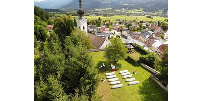 Hochzeit - barrierefreie Location - Tratten (Reißeck) - Eure Gartenhochzeit auf Schloss Greifenburg in Kärnten. - Schloss Greifenburg
