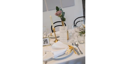 Bruiloft - Hochzeitsessen: mehrgängiges Hochzeitsmenü - Jenig - 2020 Hochzeitstafel - Schloss Greifenburg