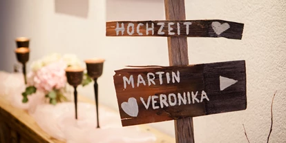 Wedding - Geeignet für: Geburtstagsfeier - Bürserberg - Flexible Dekoration nach Ihren Wünschen - Hotel Sonnenburg