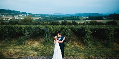 Hochzeit - Art der Location: Bauernhof/Landhaus - Tolle Fotomöglichkeiten im angrenzenden Weingut. - TrippelGUT - Kärnten