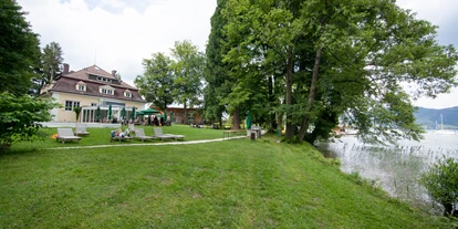 Hochzeit - Umgebung: am See - Buchleiten (Rüstorf) - Park mit Villa - Das Grafengut