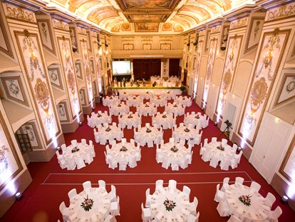 Hochzeit - Kirche - Göttlesbrunn - Der weltweit bekannte Haydnsaal kann für besonders große Gesellschaften auch gemietet werden - Schloss Esterházy
