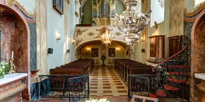 Hochzeit - Art der Location: Eventlocation - Arbesthal - In der Schlosskapelle können kirchliche Trauungen abgehalten werden. - Schloss Esterházy