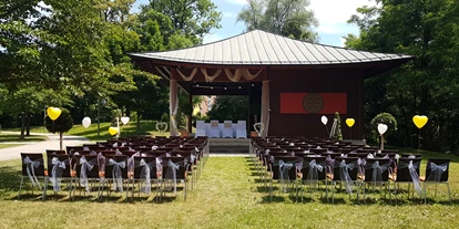 Bruiloft - Umgebung: am Fluss - Knittelfeld - Hochzeit im Pavillon  - Falkensteiner Hotel & Asia SPA Leoben