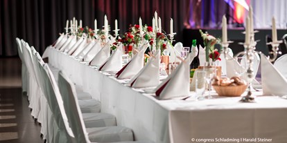 Hochzeit - Umgebung: in den Bergen - Hallstatt - Hochzeit Saal Schladming - congress Schladming