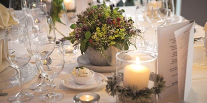 Hochzeit - Geeignet für: Firmenweihnachtsfeier - Naintsch - Ihre Hochzeitstafel gestalten wir Ihnen individuell nach Wunsch - Retter Bio-Natur-Resort****