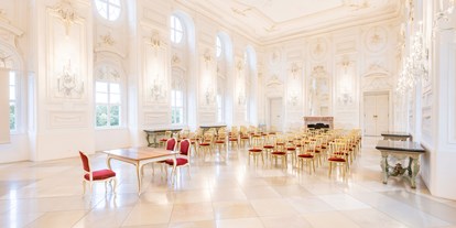 Hochzeit - externes Catering - Göttlesbrunn - Standesamtliche Trauung im Festsaal
 - Schloss Hof