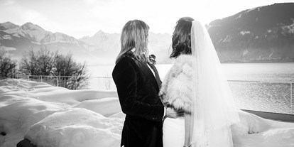 Hochzeit - Art der Location: Strand - Hochzeit im Winter am Zeller See - Seehotel Bellevue****s