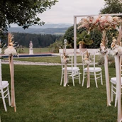 Wedding location - freie Trauung mit Bergblick - CP Location - Gut Ammerhof
