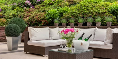 Nozze - Preisniveau: hochpreisig - Hügelsheim - Entspannung verschafft die groß angelegte Gartenanlage des Hotel am Sophienpark. - Hotel am Sophienpark