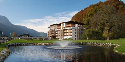 Nozze - Parkplatz: kostenlos - Niederau (Wildschönau) - Das Grand Tirolia in Kitzbühel im Sommer. - Grand Tirolia Hotel Kitzbuhel, Curio Collection by Hilton