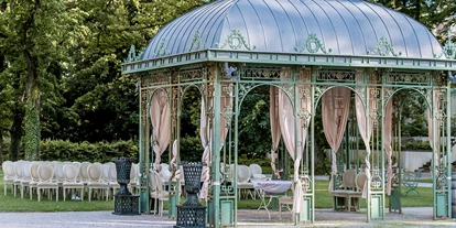 Bruiloft - Spielplatz - Neder-Oostenrijk - Feiern Sie Ihre Hochzeit im Gartenpavillion auf Schloss Wartholz in Reichenau an der Rax (NÖ).
Foto © weddingreport.at - Schloss Wartholz