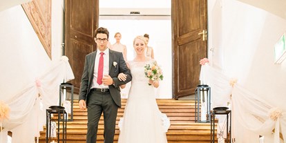Hochzeit - Umgebung: mit Seeblick - Österreich - Heiraten im Schloss Maria Loretto in Klagenfurt am Wörthersee. - Schloss Maria Loretto am Wörthersee