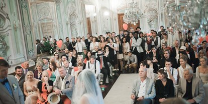 Hochzeit - Roßberg - Feiern Sie Ihre Hochzeit im Spiegelsaal des Schloss Český Krumlov in der Slowakei.
Foto © stillandmotionpictures.com - Schloss Krumlov