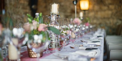 Hochzeit - Art der Location: Restaurant - Der Festsaal der Burg Landskron bereit für Ihre Hochzeit. - Burg Landskron