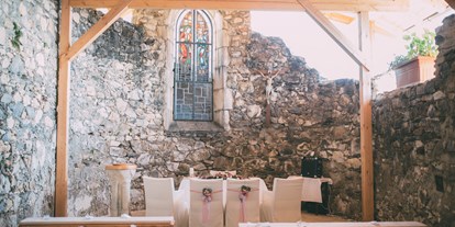 Hochzeit - Art der Location: Restaurant - Historische Burgkapelle - Burg Landskron