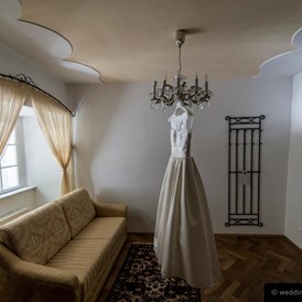 Hochzeit: Ausreichend Platz zum stressfreien Anziehen.
Foto © weddingreport.at - Schloss Halbturn