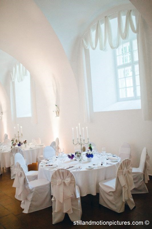 Hochzeit: Der Festsaal des Barockjuwel Schloss Halbturn im Burgenland.
Foto © stillandmotionpictures.com - Schloss Halbturn - Restaurant Knappenstöckl