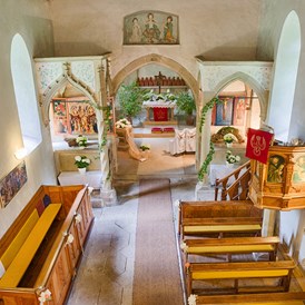 Hochzeit: Burgeigene Kapelle
 - Heiraten auf Burg Guttenberg