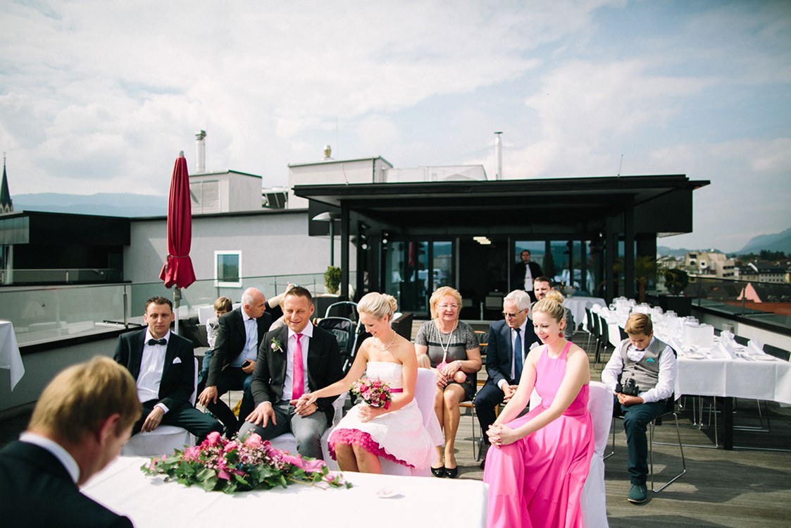 Hochzeit: Heiraten über den Dächern Villachs im voco Villach, Kärnten. - voco Villach