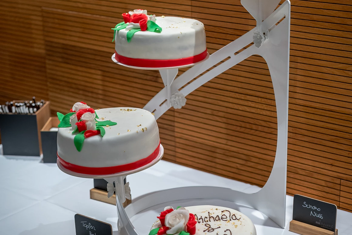 Hochzeitslocation: Hochzeitstorte - ABP Burgers