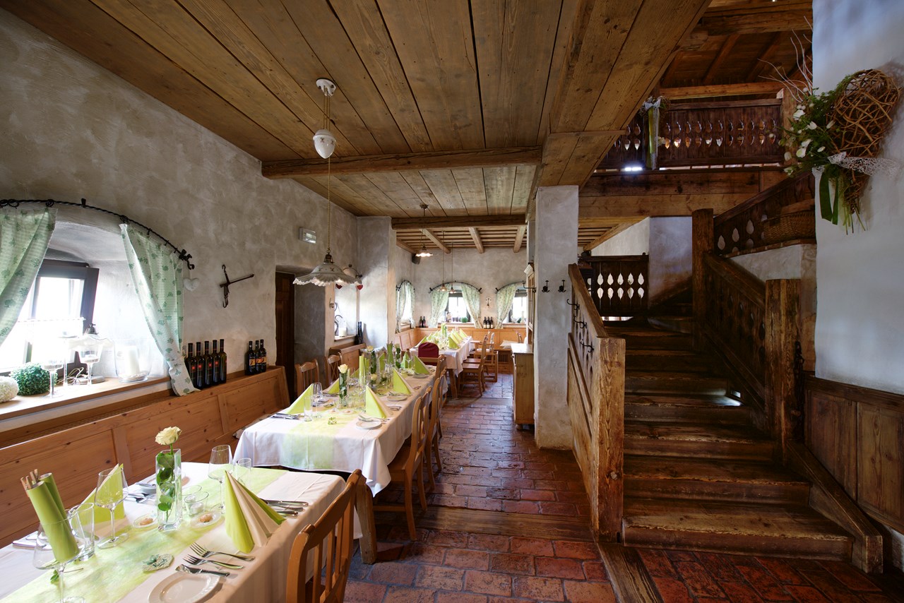 Eidenberger Alm Informatie over de balzalen Tiroler Alm - begane grond