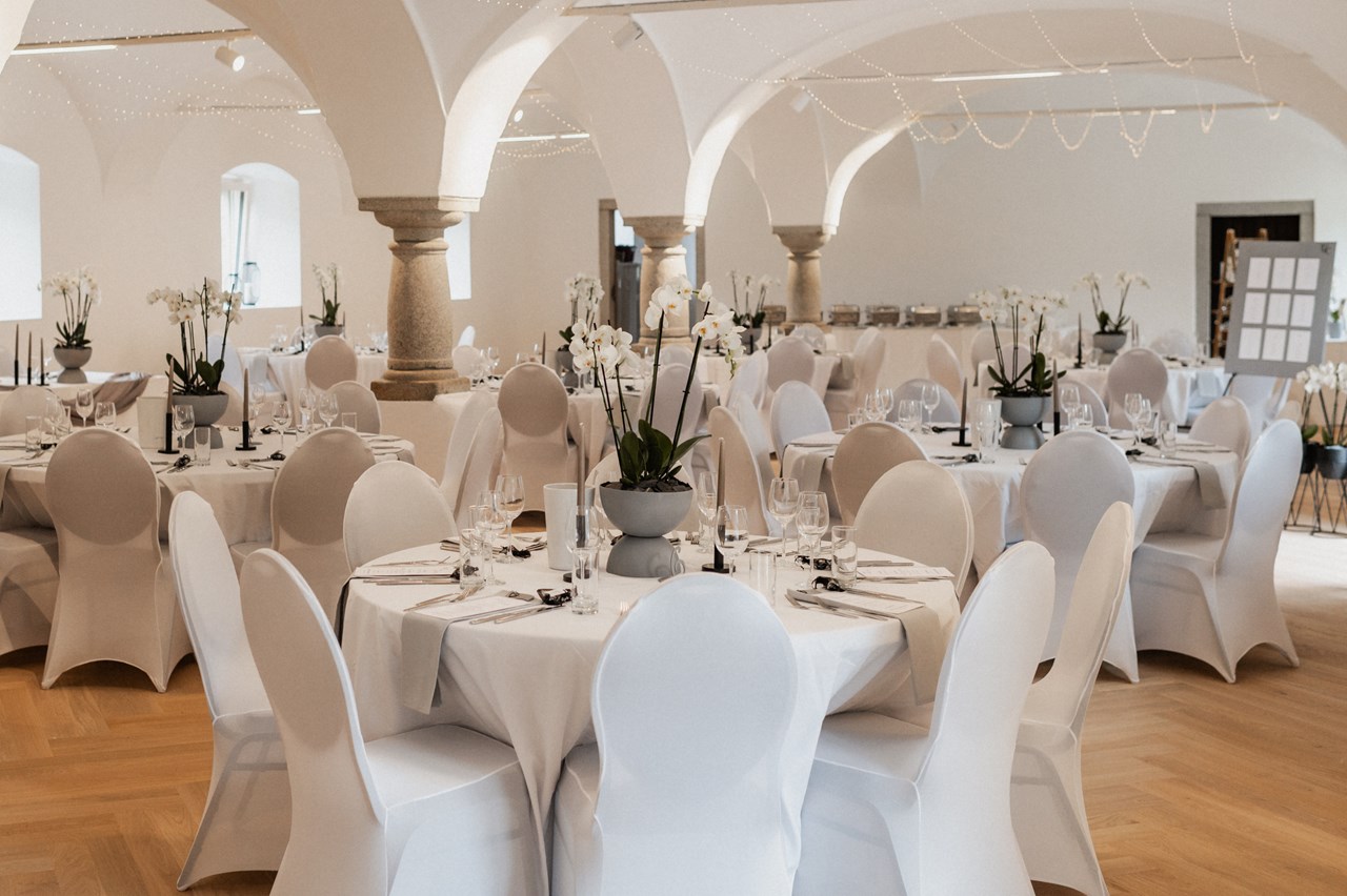 Kletzmayr Gut Angaben zu den Festsälen Große Gewölbe-Galerie