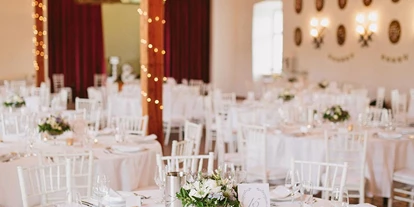 Bruiloft - Weinviertel - Festsaal des Schloss Mailberg.
Foto © thomassteibl.com - Schlosshotel Mailberg