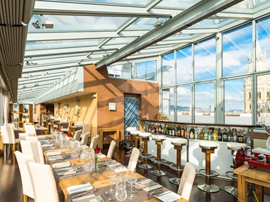 Hochzeitslocation: Raumansicht - Ristorante Settimo Cielo