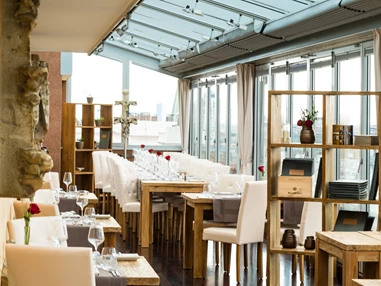 Hochzeitslocation: Raumansicht - Ristorante Settimo Cielo